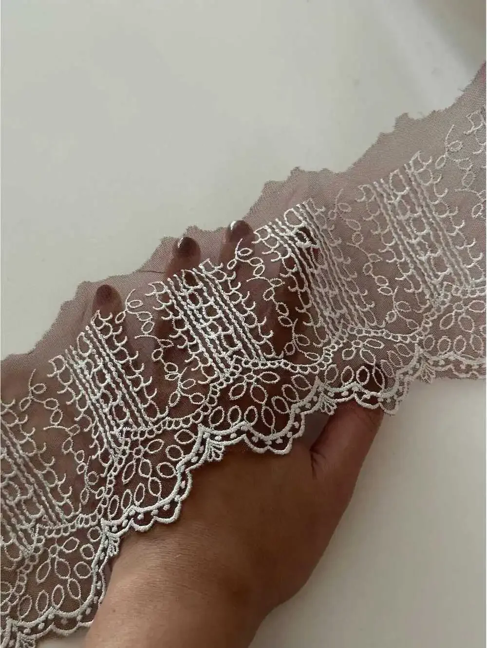 10yds Texas Chrisom Lace - TX Local Stock ready to ship. Retail & Wholesale